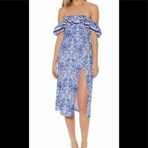 Red Carter Port Maxi Dress